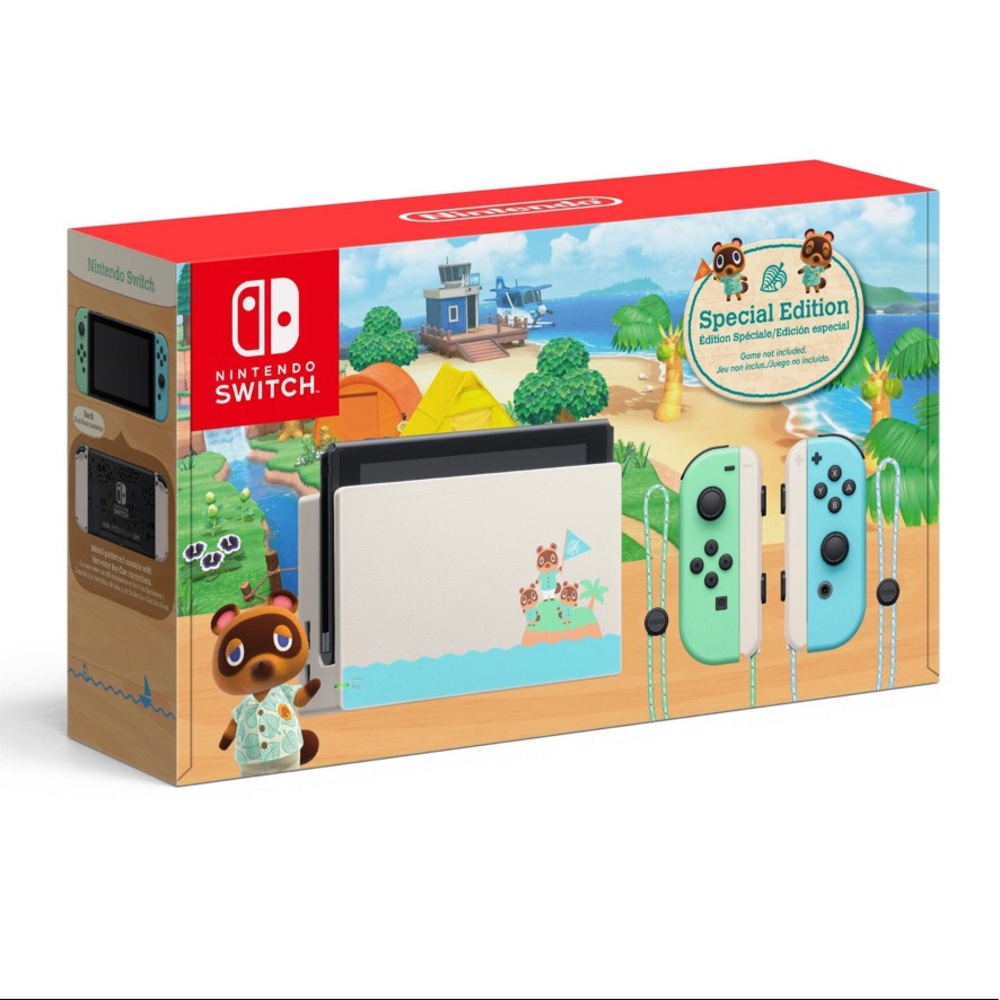 Nintendo Switch Animal Crossing Edition